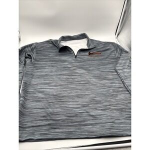 Hammer‎ Bowling Ball Gear Pullover Sweat Shirt Mens Size XXL Quarter Zip Blue